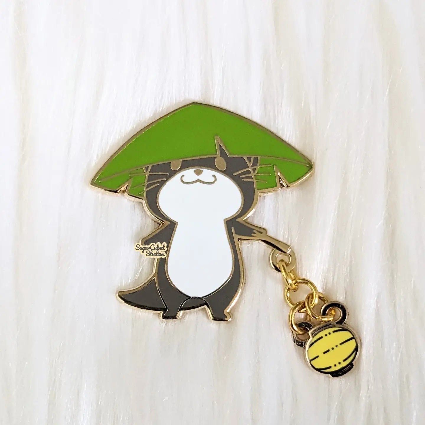 Sugar Cubed Studios Odder Otter Dangle Pin | Dragon's Lair Comics and Fantasy Houston TX