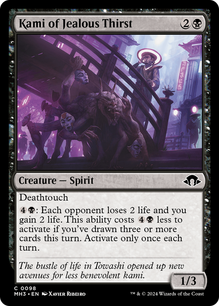 Kami of Jealous Thirst [Modern Horizons 3] | Dragon's Lair Comics and Fantasy Houston TX