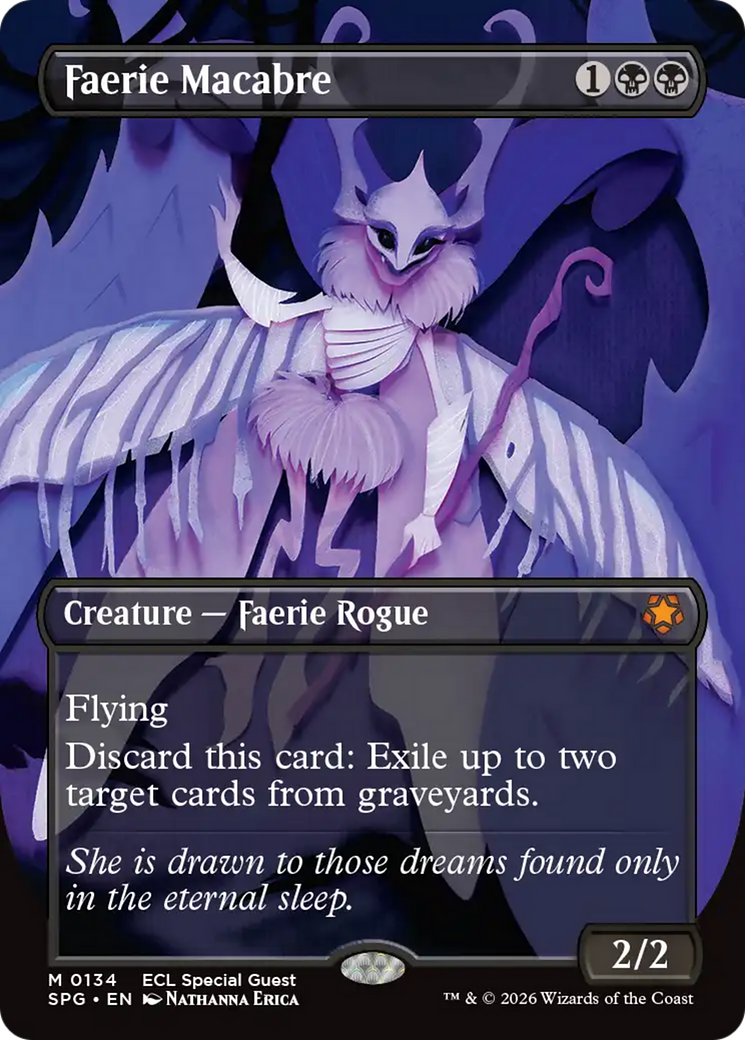 Faerie Macabre (Borderless) [Lorwyn Eclipsed Special Guests] | Odin's Place