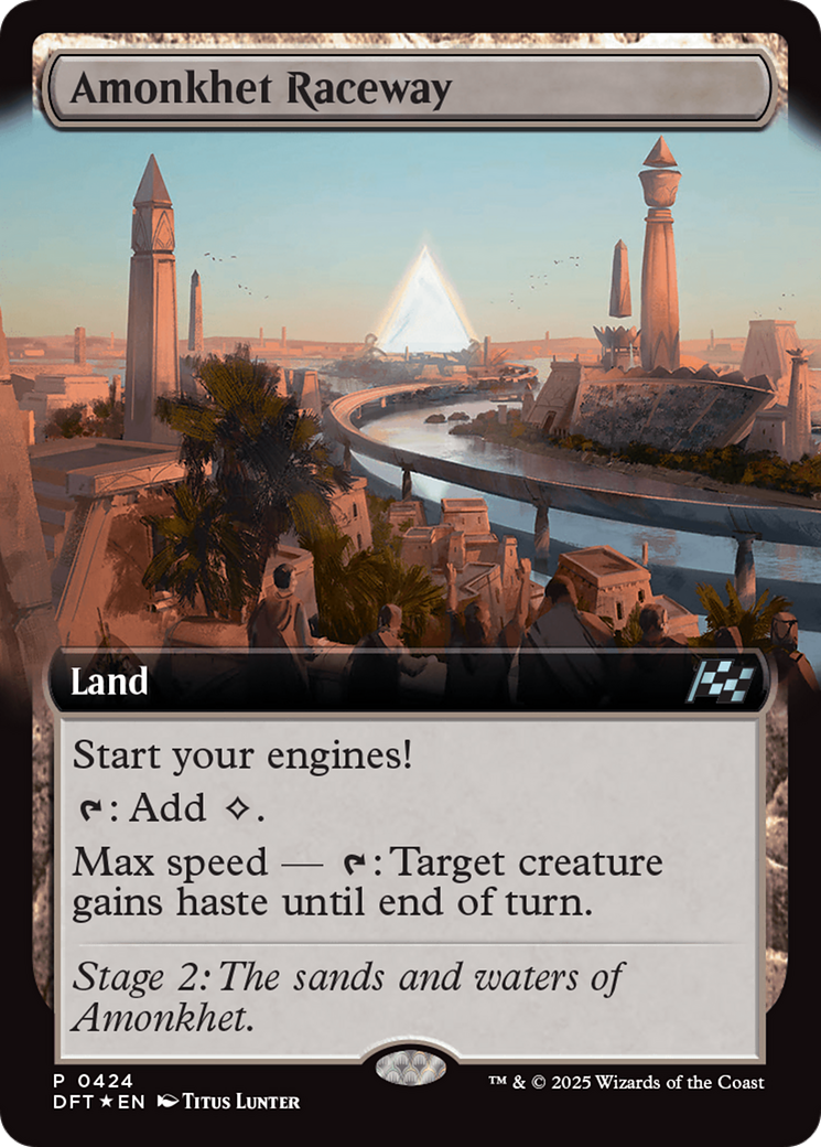 Amonkhet Raceway (Extended Art) [Aetherdrift] | Dragon's Lair Comics and Fantasy Houston TX