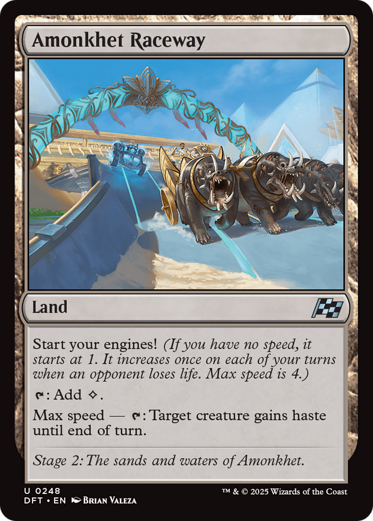 Amonkhet Raceway [Aetherdrift] | Dragon's Lair Comics and Fantasy Houston TX