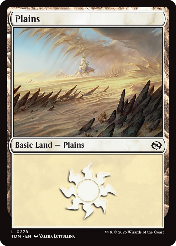 Plains (0278) [Tarkir: Dragonstorm] | Dragon's Lair Comics and Fantasy Houston TX