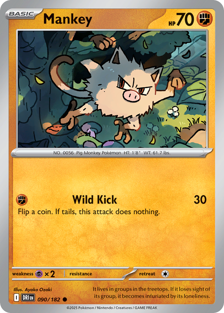 Mankey (098/191) [Scarlet & Violet: Surging Sparks] | Odin's Place