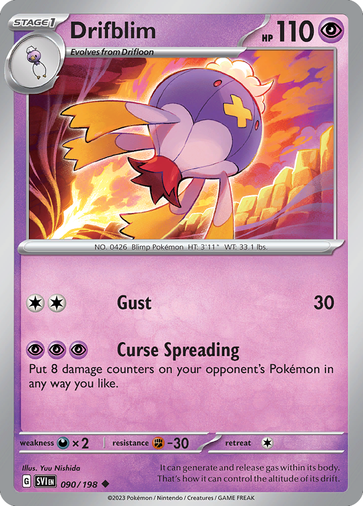 Drifblim (061/142) [Scarlet & Violet: Stellar Crown] | Odin's Place