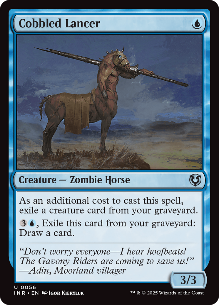 Cobbled Lancer [Innistrad Remastered] | Dragon's Lair Comics and Fantasy Houston TX