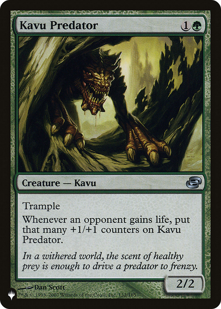 Kavu Predator [The List] | Dragon's Lair Comics and Fantasy Houston TX