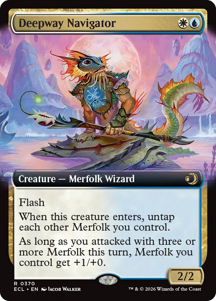 Deepway Navigator (Extended Art) [Lorwyn Eclipsed] | Odin's Place