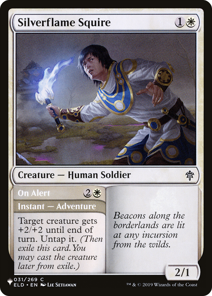 Silverflame Squire [The List] | Dragon's Lair Comics and Fantasy Houston TX