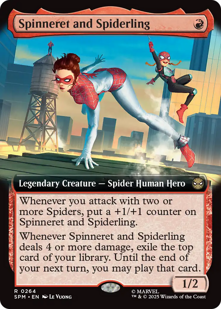 Spinneret and Spiderling (Extended Art) [Marvel's Spider-Man] | Dragon's Lair Comics and Fantasy Houston TX