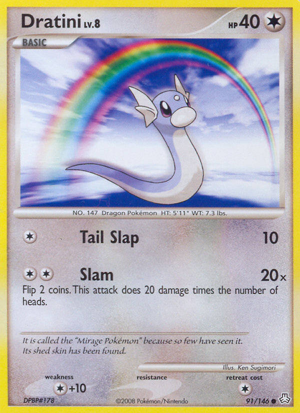 Dratini (91/146) (City Championship Promo) [Diamond & Pearl: Legends Awakened] | Odin's Place
