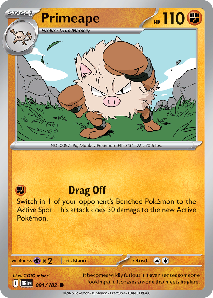 Primeape (099/191) [Scarlet & Violet: Surging Sparks] | Odin's Place