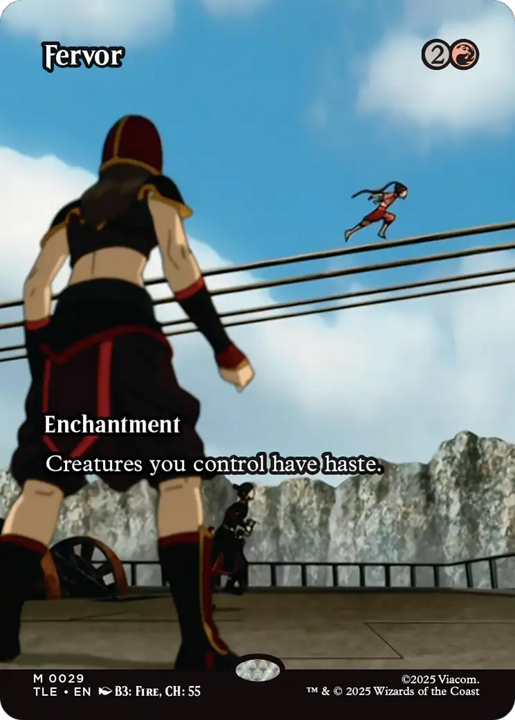 Fervor (Borderless) [Avatar: The Last Airbender: Eternal-Legal] | Dragon's Lair Comics and Fantasy Houston TX