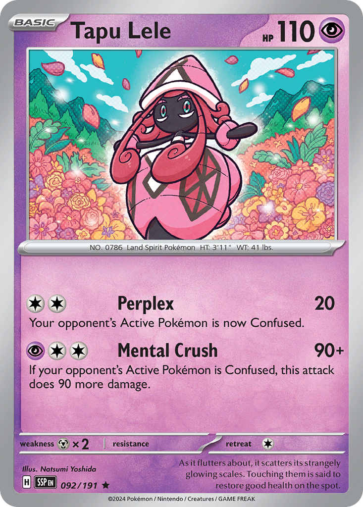 Tapu Lele (092/191) [Scarlet & Violet: Surging Sparks] | Odin's Place