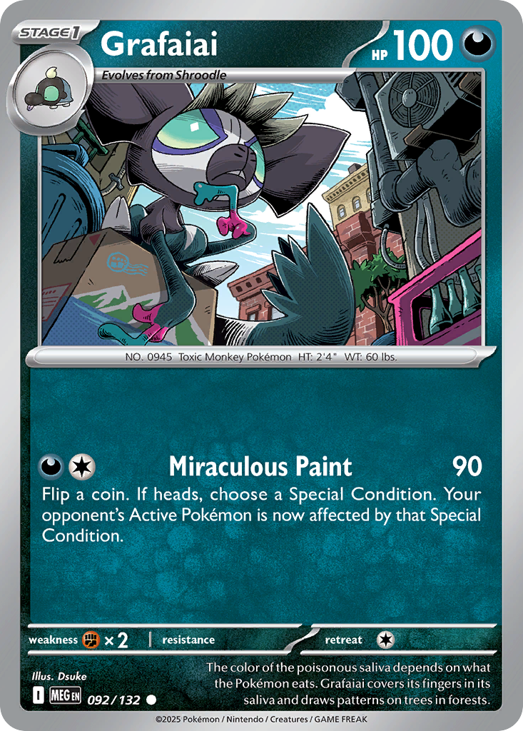 Grafaiai (121/191) [Scarlet & Violet: Surging Sparks] | Odin's Place