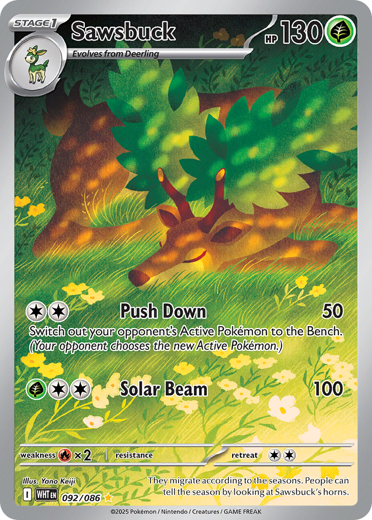 Sawsbuck (017/162) [Scarlet & Violet: Temporal Forces] | Odin's Place