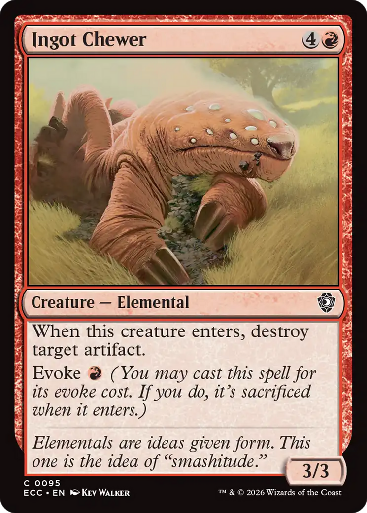 Ingot Chewer [Lorwyn Eclipsed Commander] | Odin's Place
