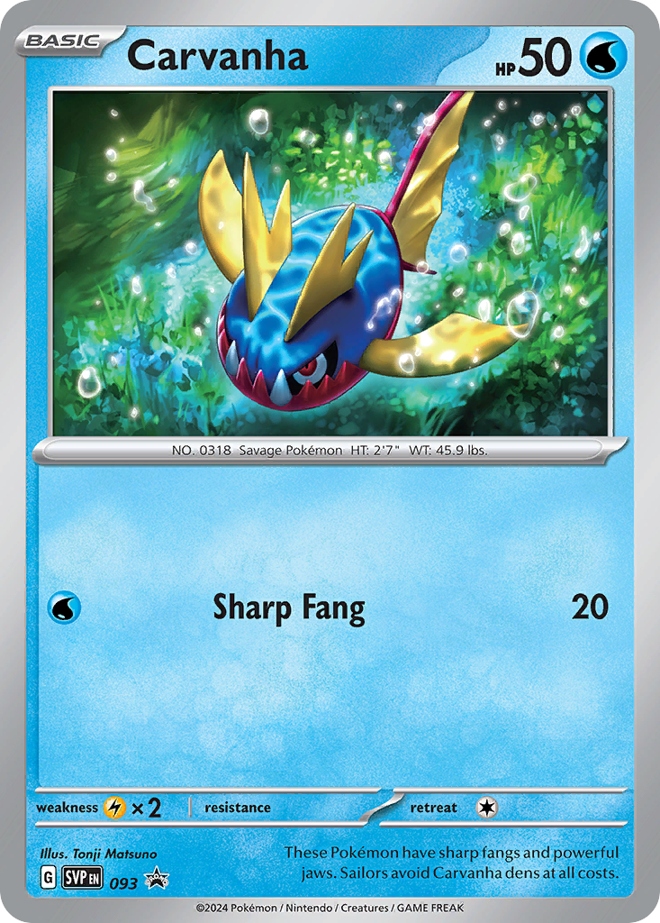 Carvanha (042/162) [Scarlet & Violet: Temporal Forces] | Odin's Place