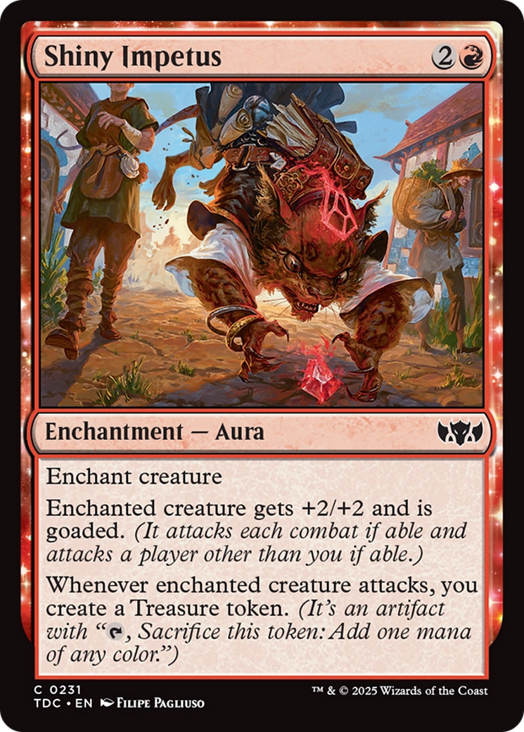 Shiny Impetus [Tarkir: Dragonstorm Commander] | Dragon's Lair Comics and Fantasy Houston TX