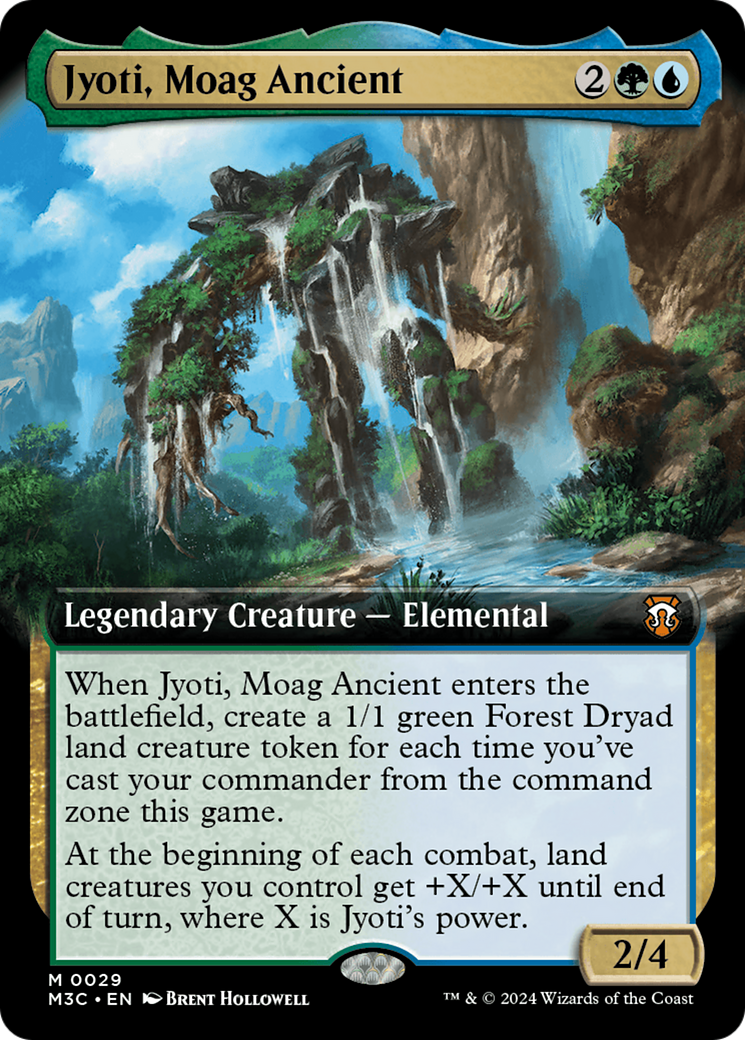 Jyoti, Moag Ancient (Extended Art) [Modern Horizons 3 Commander] | Dragon's Lair Comics and Fantasy Houston TX
