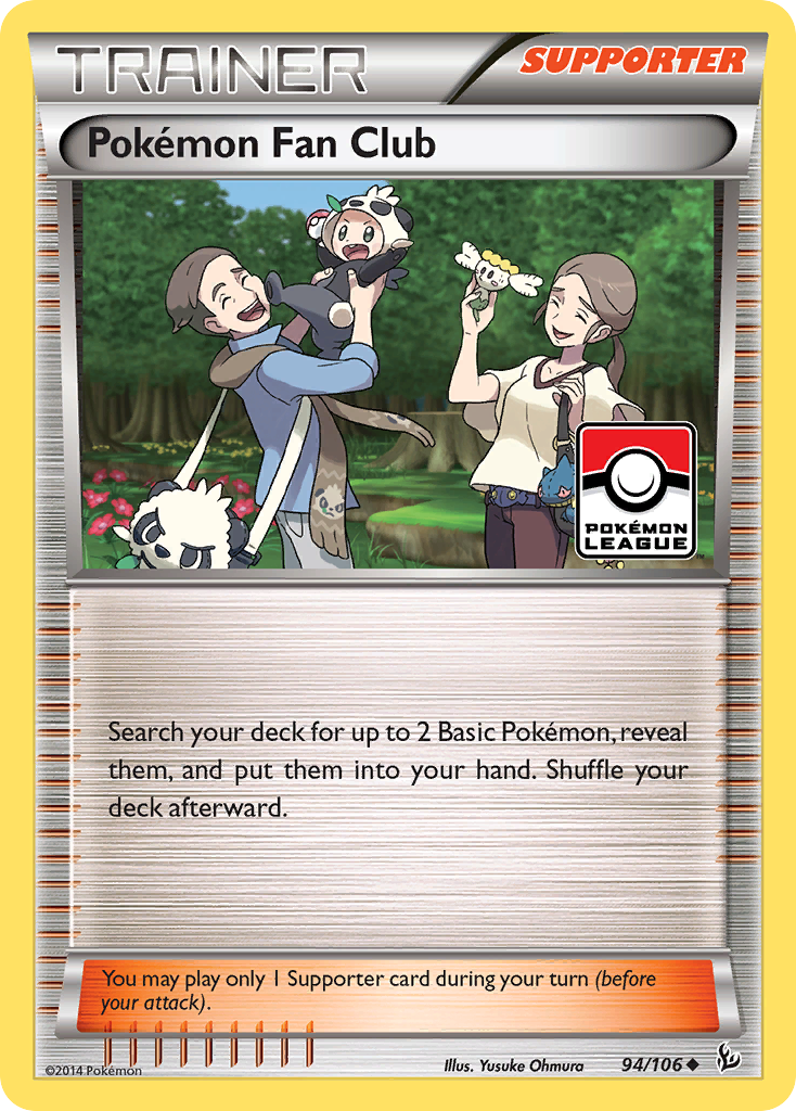 Pokemon Fan Club (94/106) (League Promo) [XY: Flashfire] | Odin's Place
