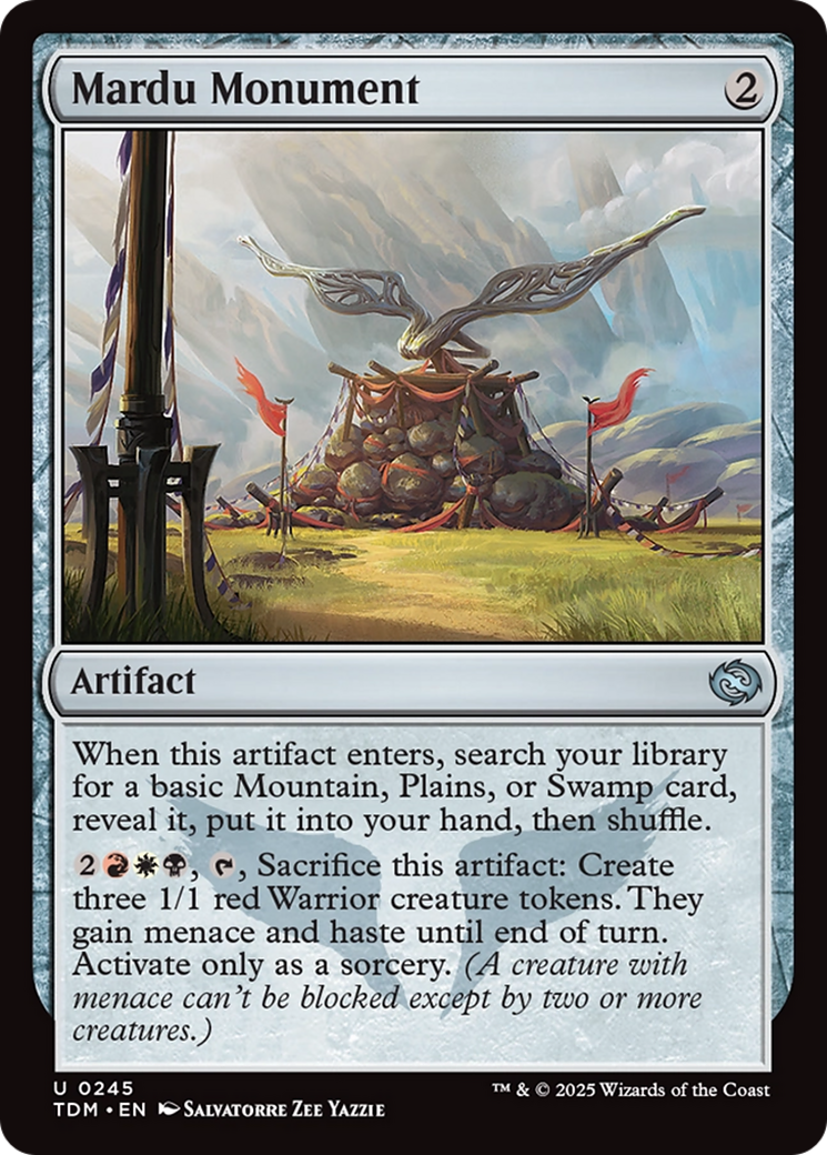 Mardu Monument [Tarkir: Dragonstorm] | Dragon's Lair Comics and Fantasy Houston TX