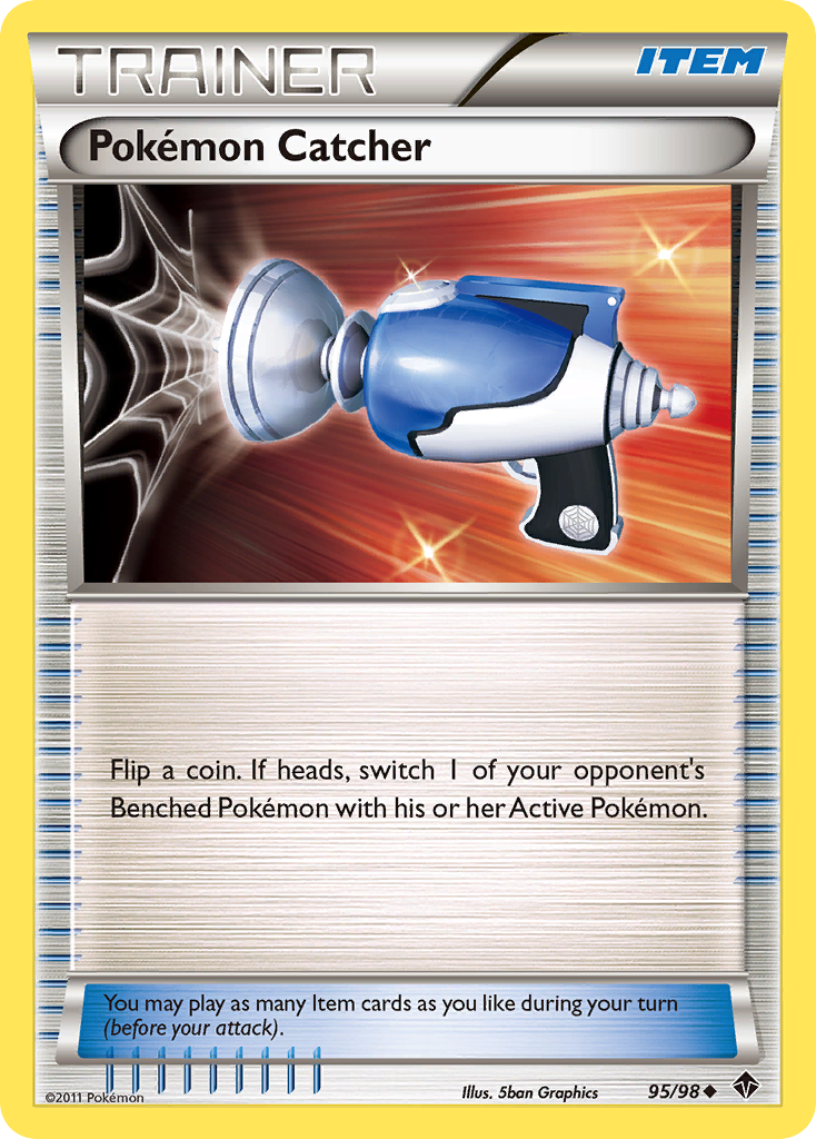 Pokemon Catcher (95/98) (Player Rewards) [Black & White: Emerging Powers] | Odin's Place