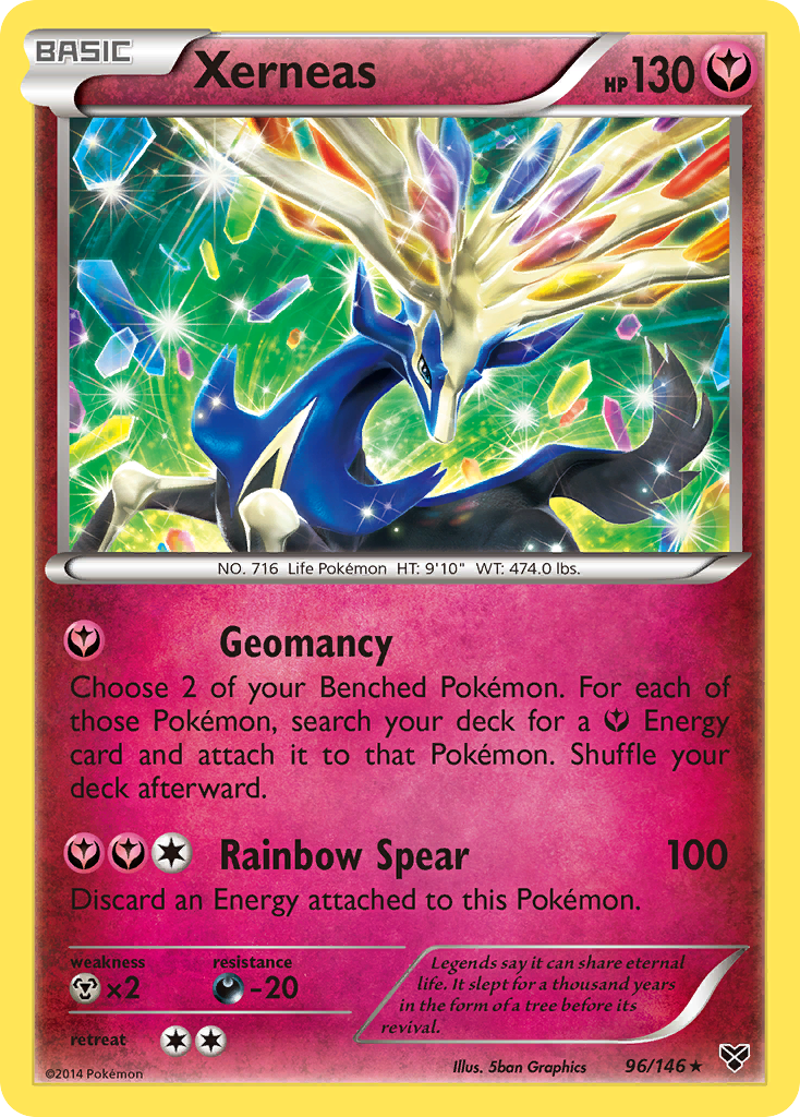 Xerneas (96/146) (Theme Deck Exclusive) [XY: Base Set] | Odin's Place