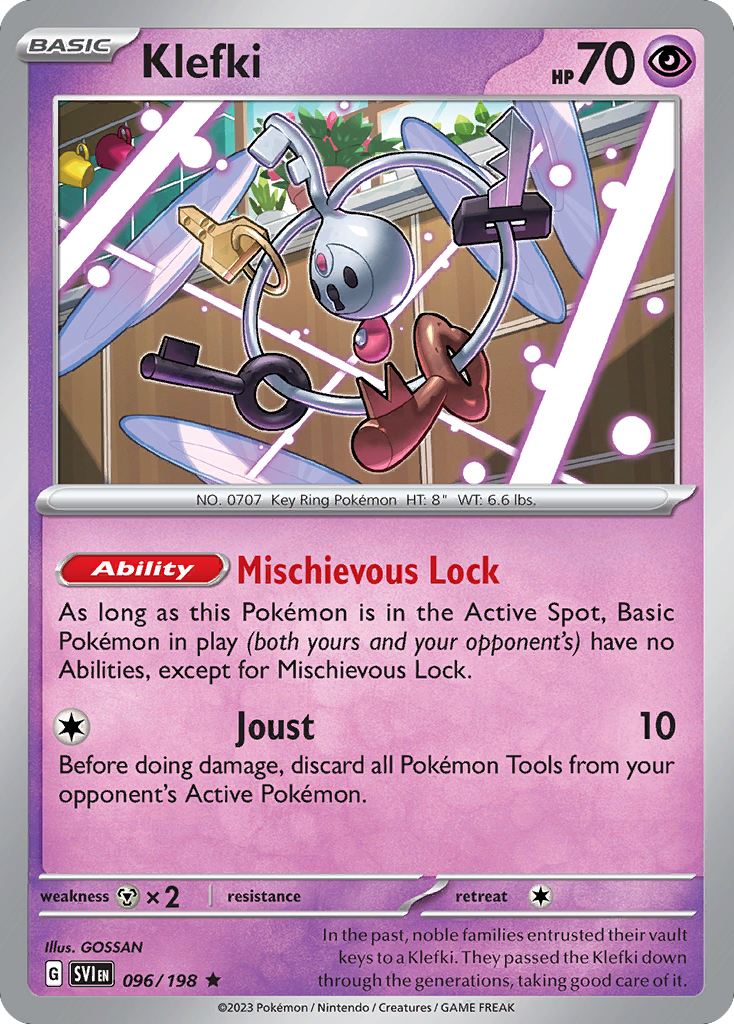 Klefki (128/191) [Scarlet & Violet: Surging Sparks] | Odin's Place