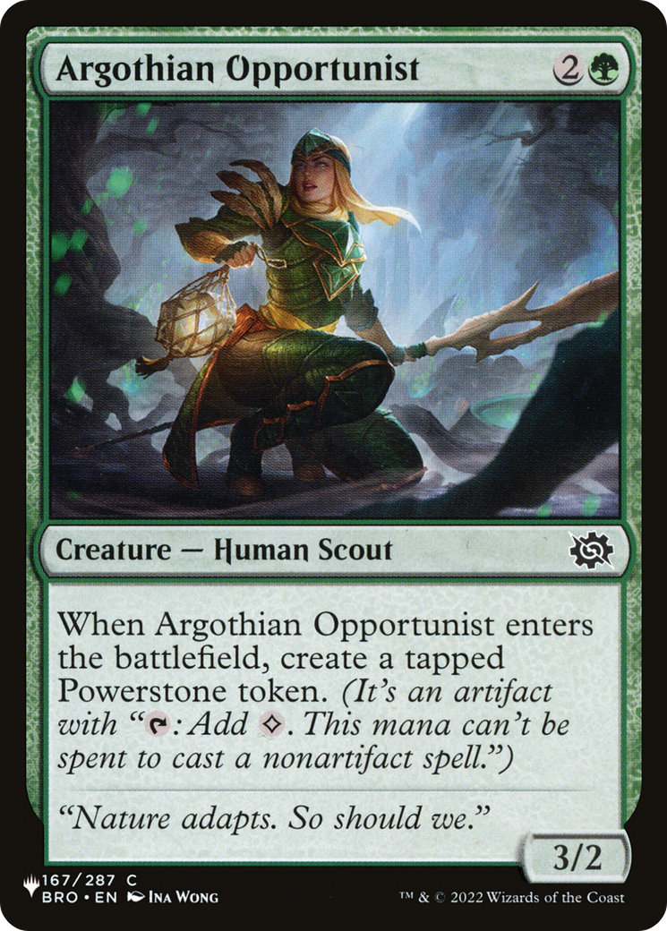 Argothian Opportunist [The List] | Dragon's Lair Comics and Fantasy Houston TX