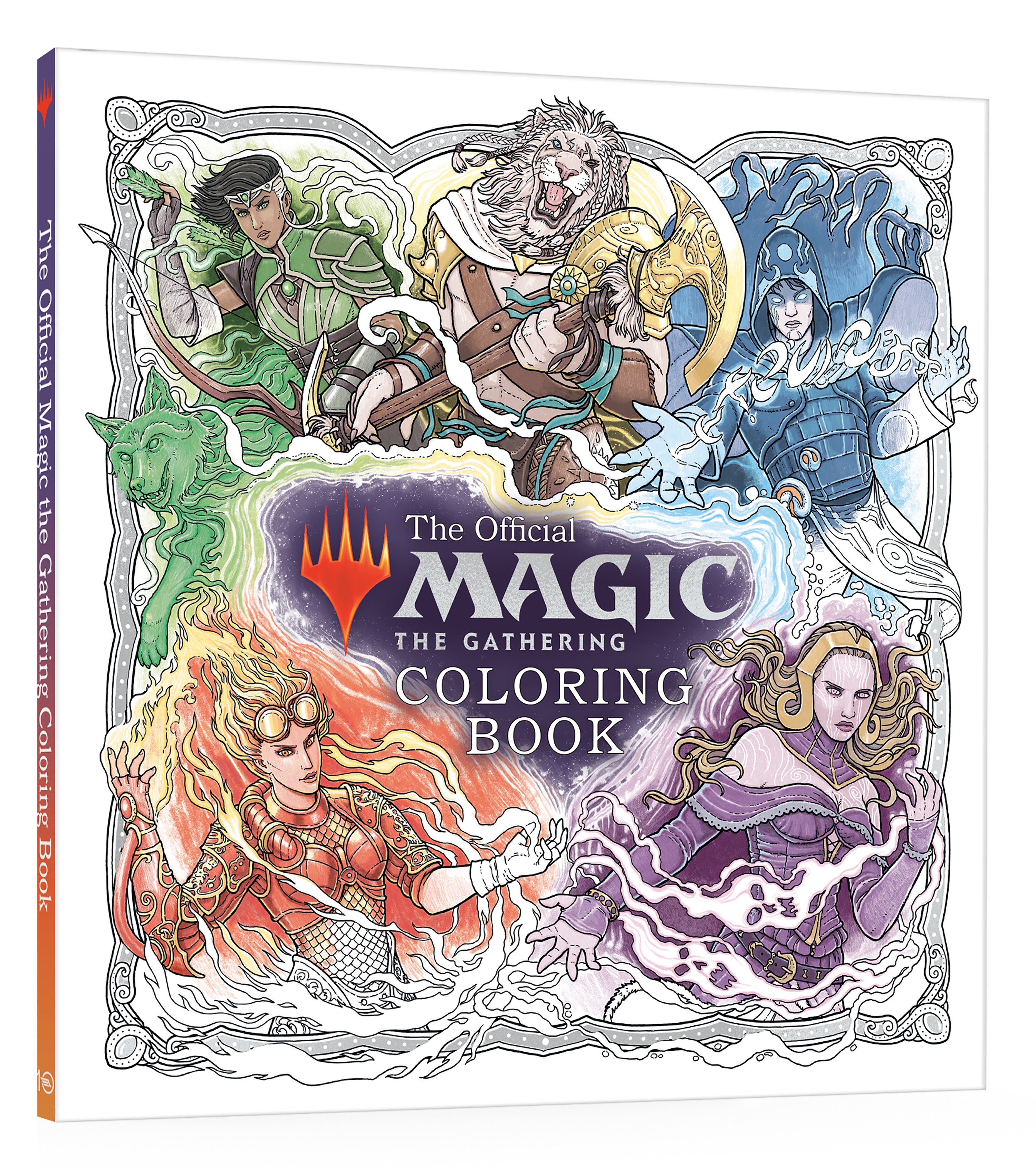 The Official Magic: The Gathering Coloring Book | Odin's Place