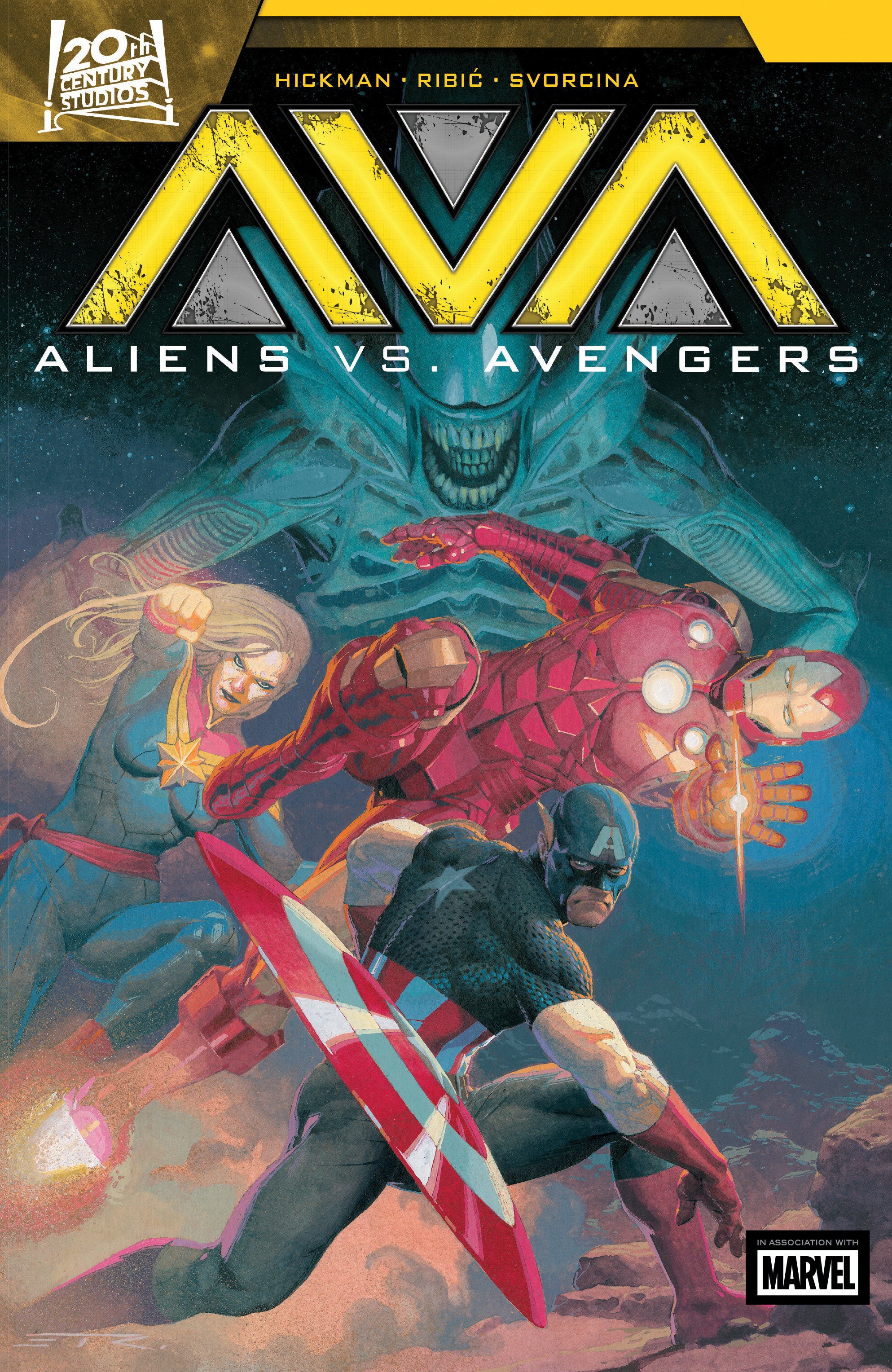 Aliens vs. Avengers | Dragon's Lair Comics and Fantasy Houston TX