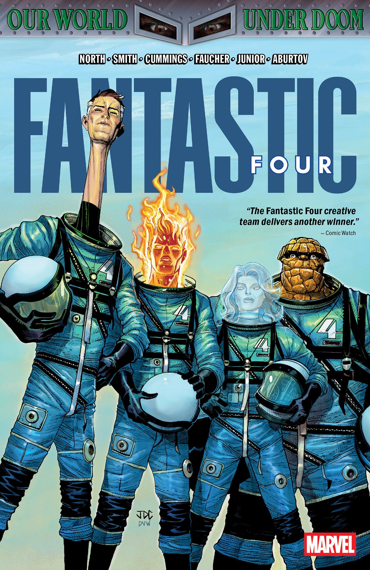 Fantastic Four By Ryan North Volume. 6: Our World Under Doom | Dragon's Lair Comics and Fantasy Houston TX