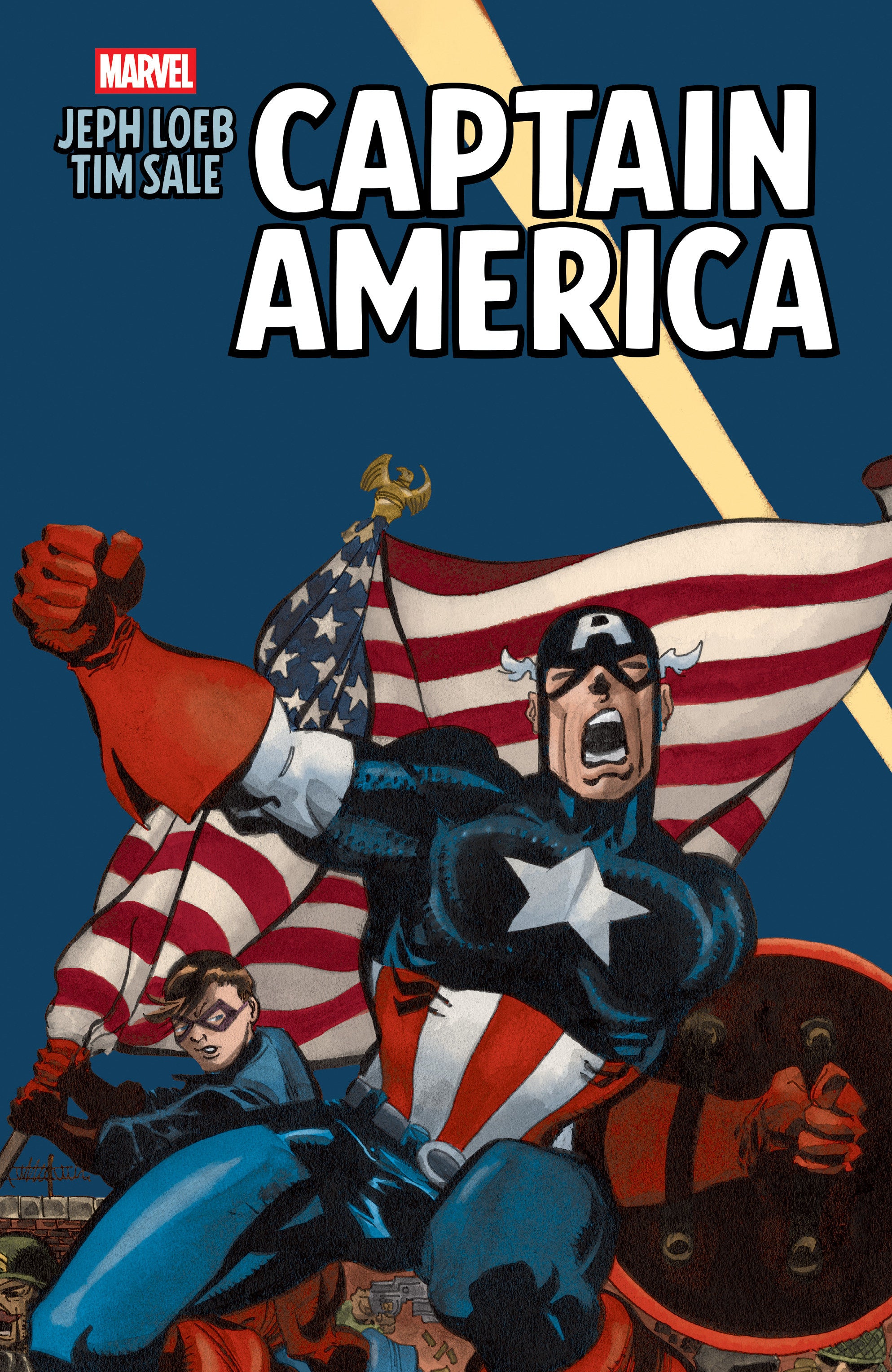Jeph Loeb & Tim Sale: Captain America | Dragon's Lair Comics and Fantasy Houston TX