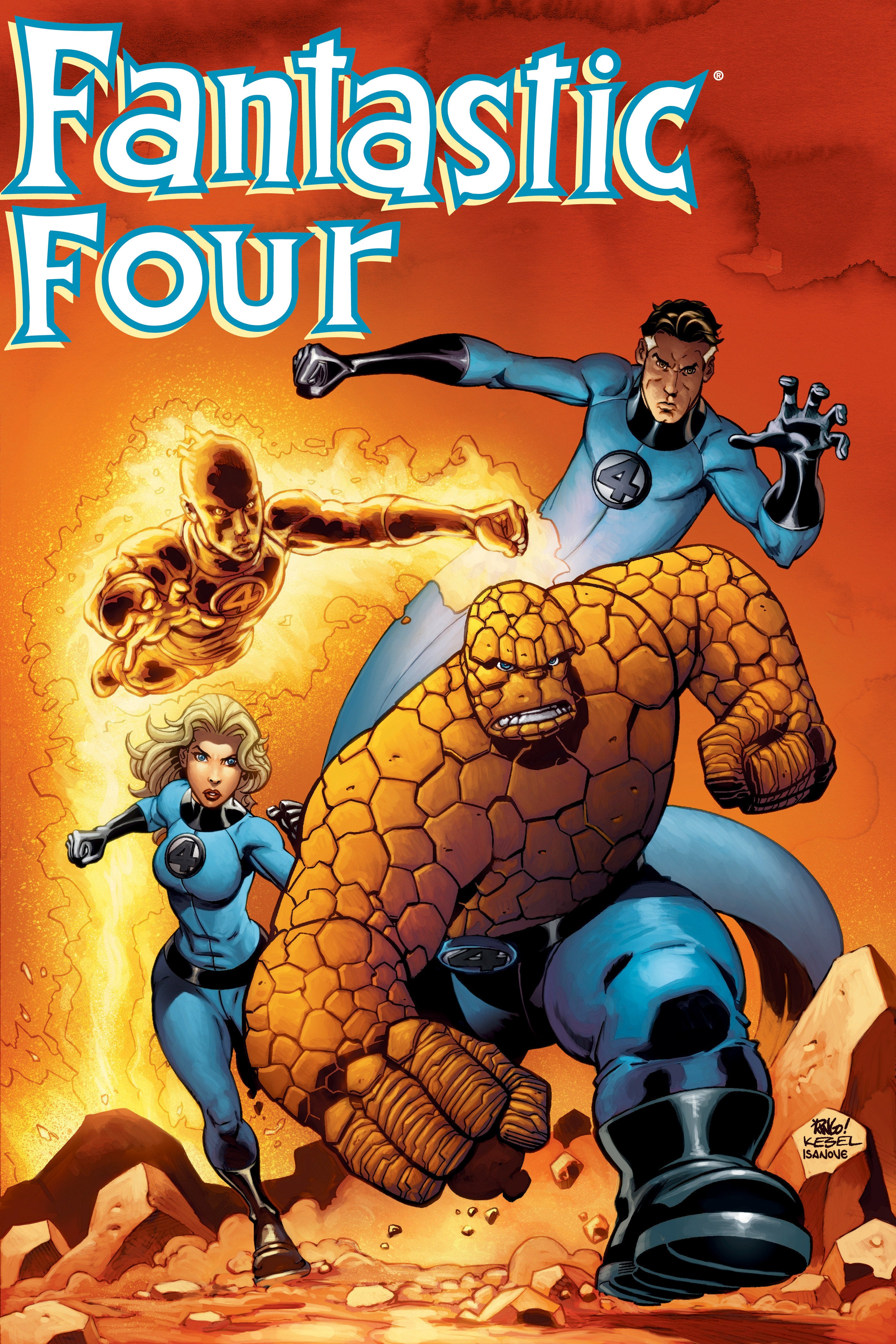 Fantastic Four By Waid & Wieringo: Authoritative Action | Dragon's Lair Comics and Fantasy Houston TX
