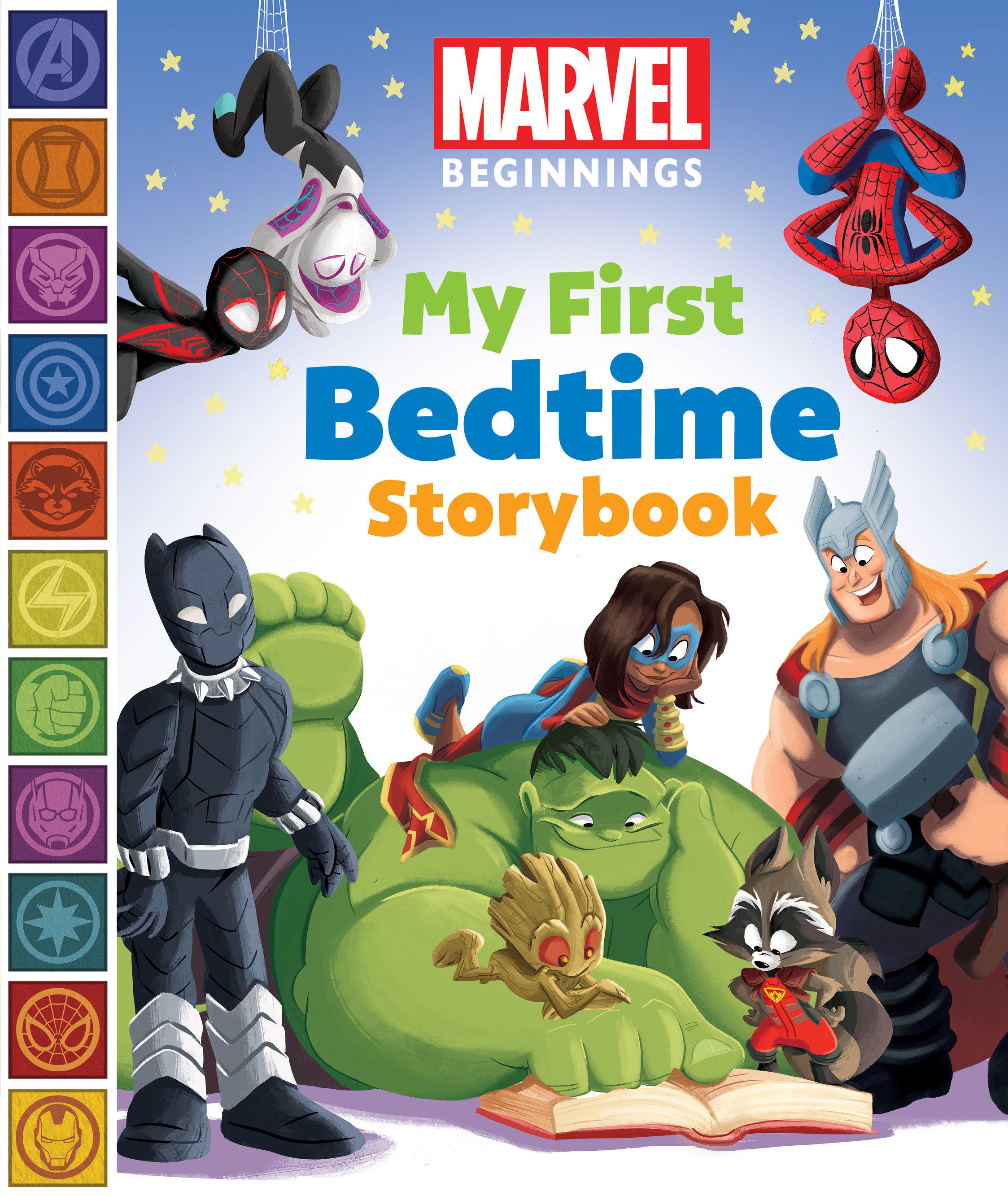 Marvel Beginnings My First Bedtime Storybook Hardcover | Dragon's Lair Comics and Fantasy Houston TX