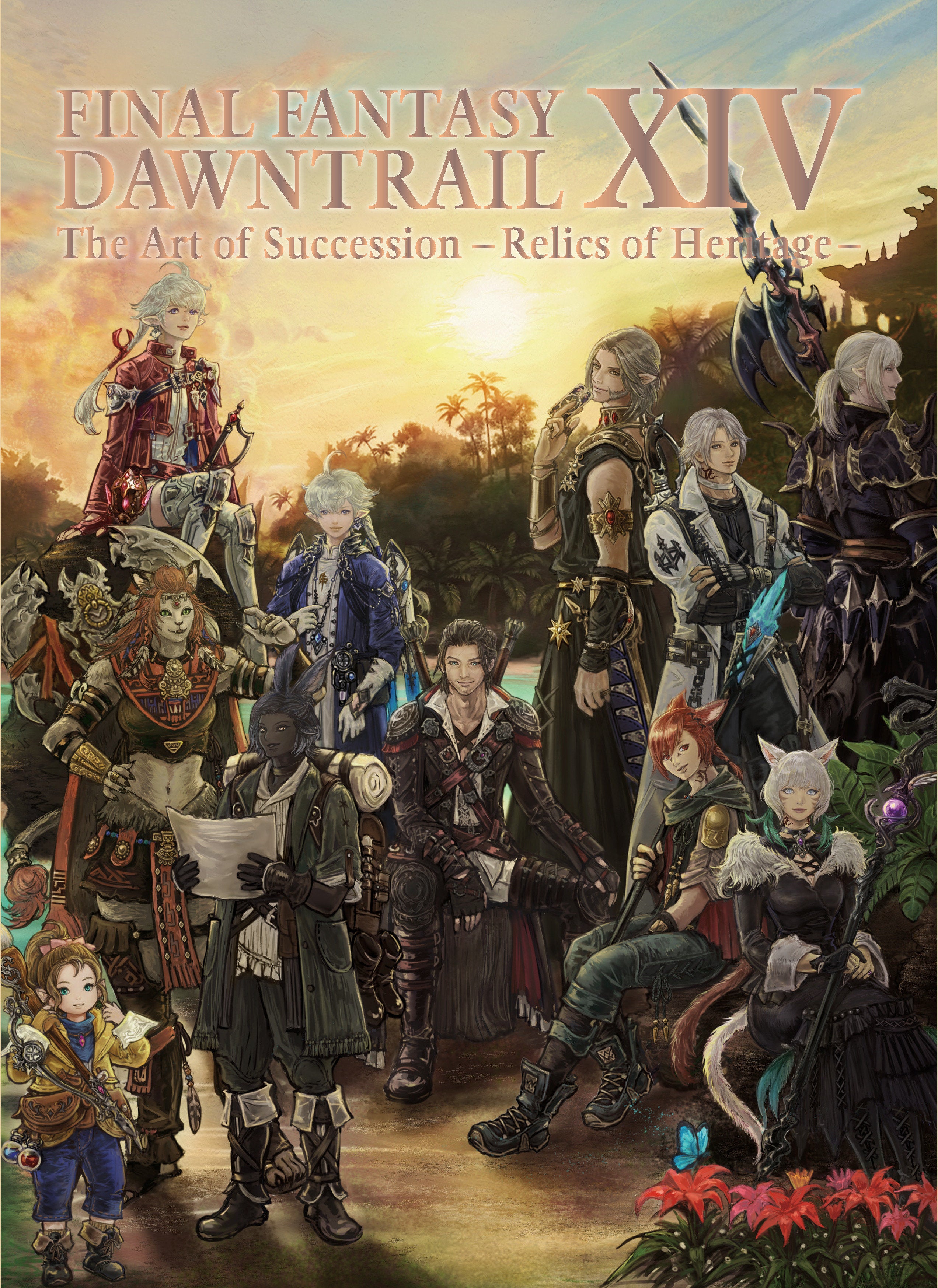 Final Fantasy Xiv: Dawntrail -- The Art Of Succession -Relics Of Heritage- | Dragon's Lair Comics and Fantasy Houston TX