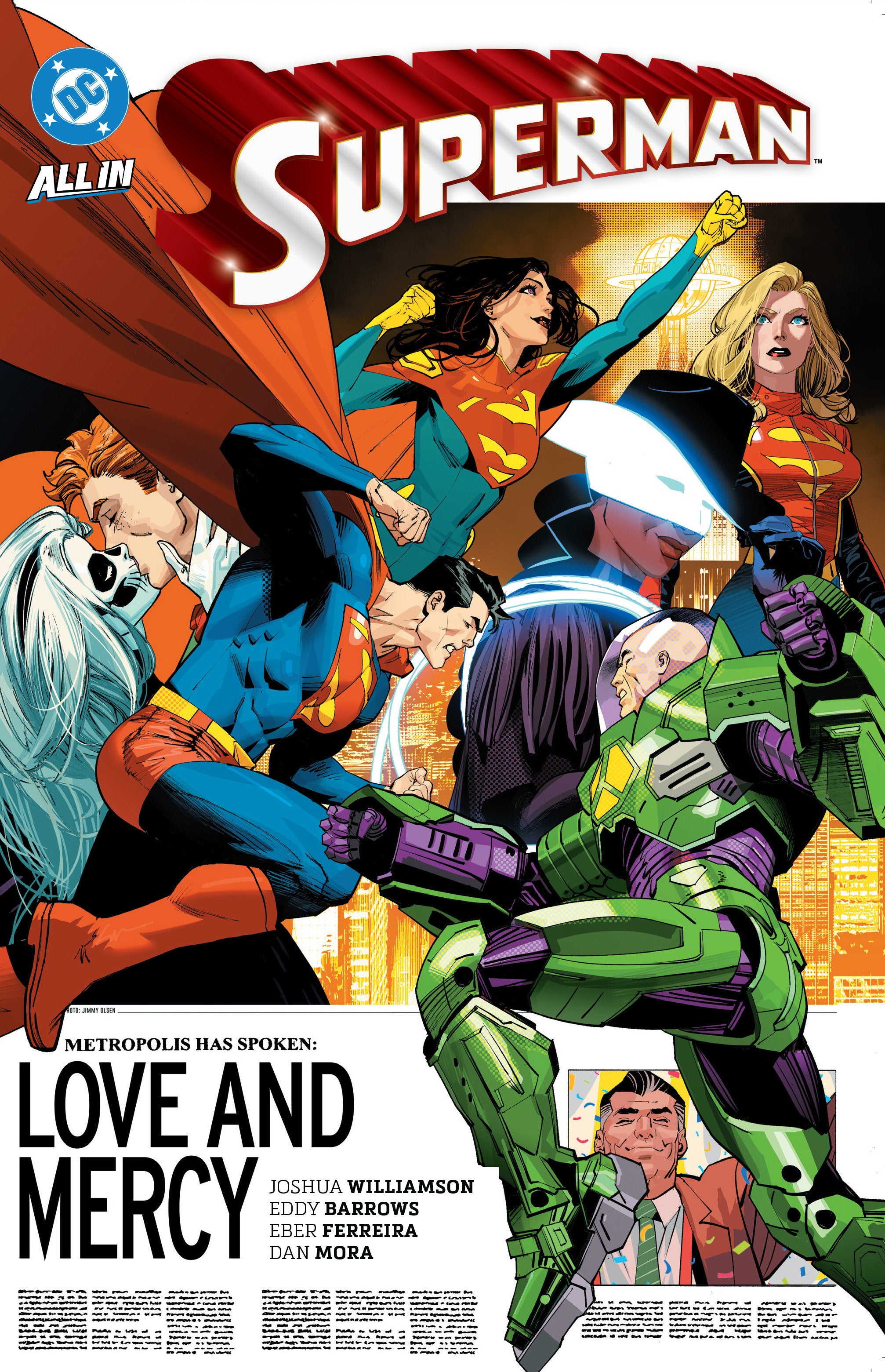 Superman Volume. 5: Love And Mercy | Dragon's Lair Comics and Fantasy Houston TX