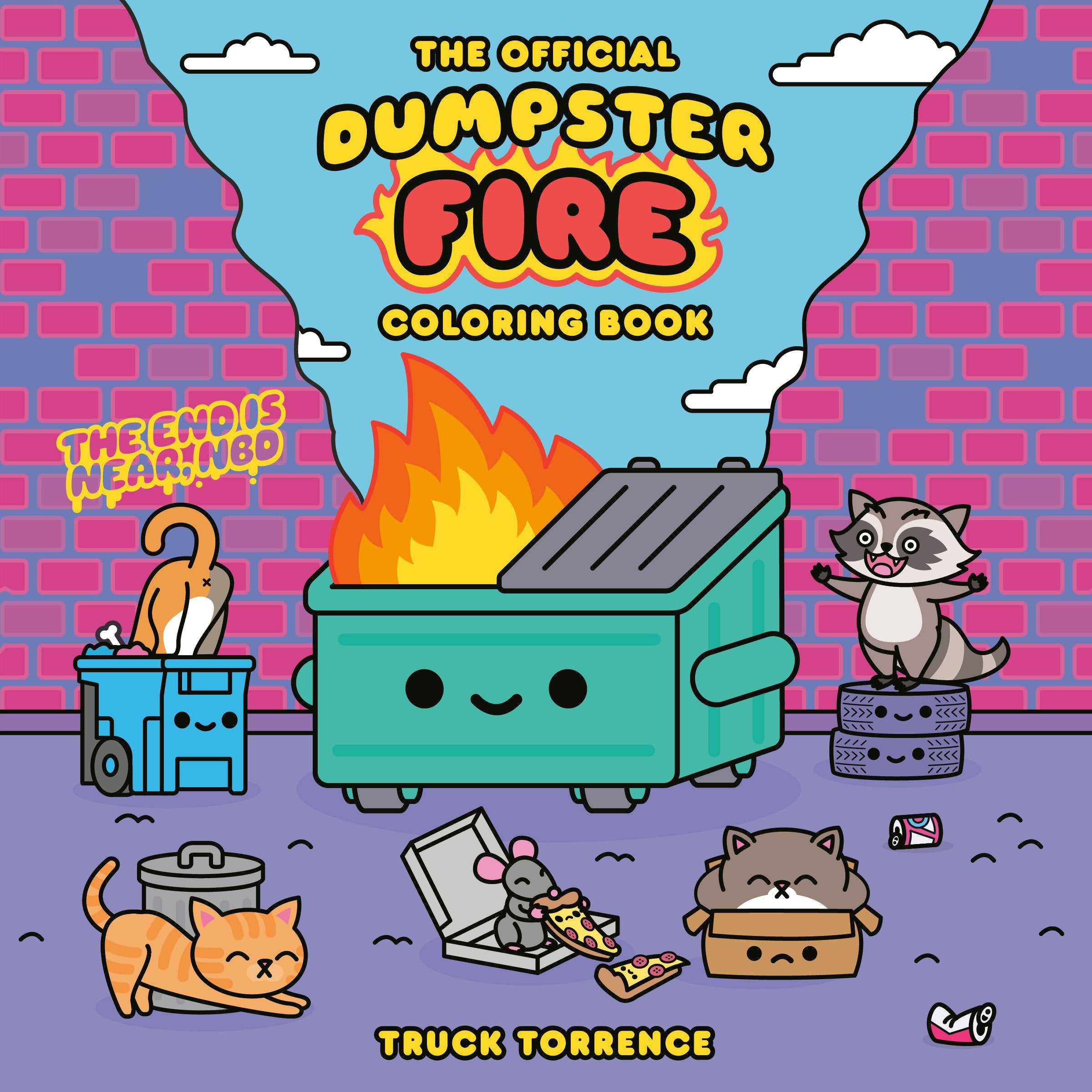 The Official Dumpster Fire Coloring Book | Odin's Place