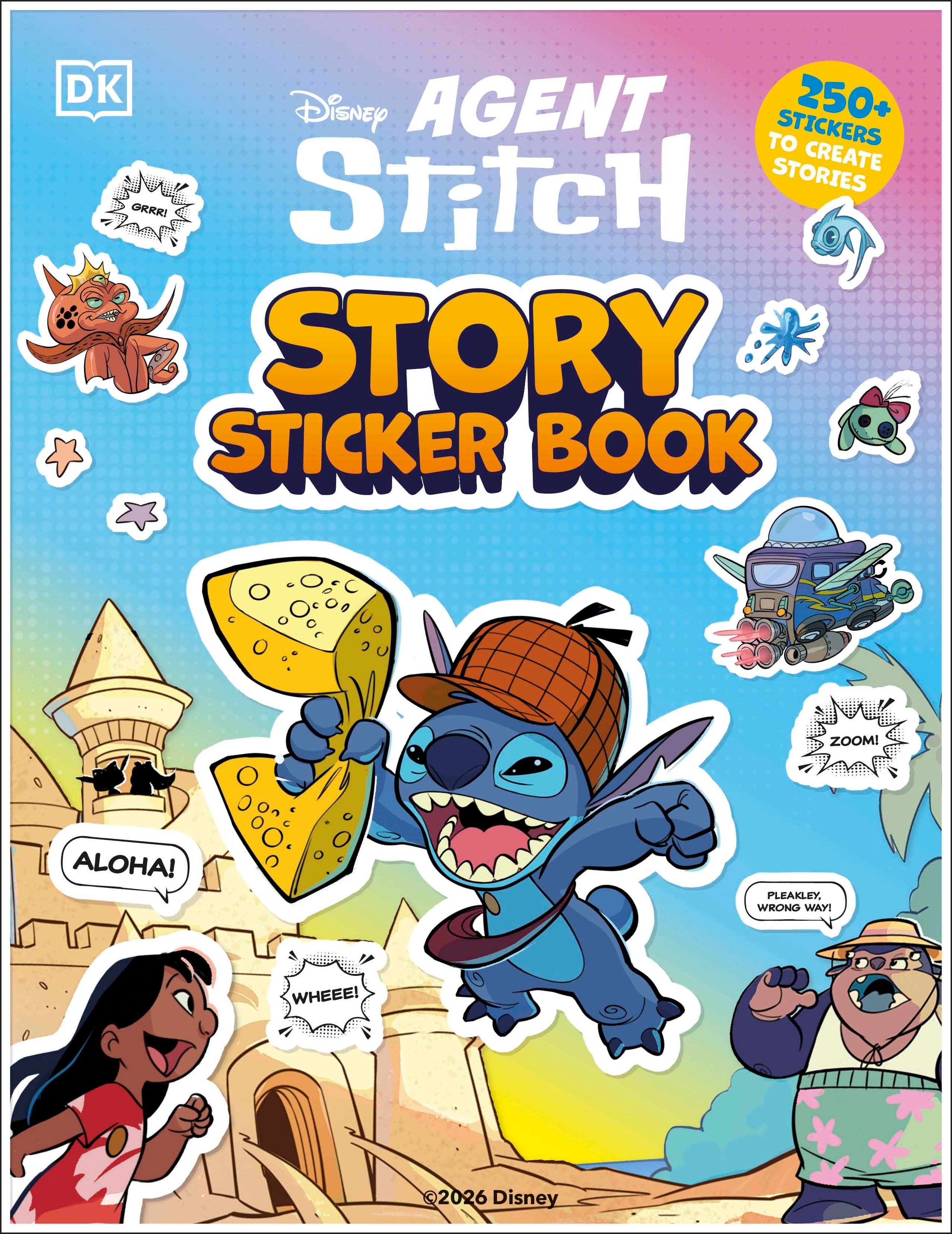 Disney Stitch Story Sticker Book | Odin's Place