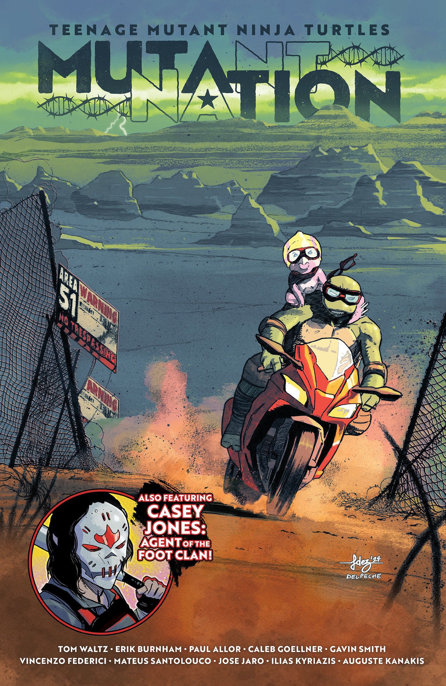 Teenage Mutant Ninja Turtles: Mutant Nation, Volume. 1 | Dragon's Lair Comics and Fantasy Houston TX