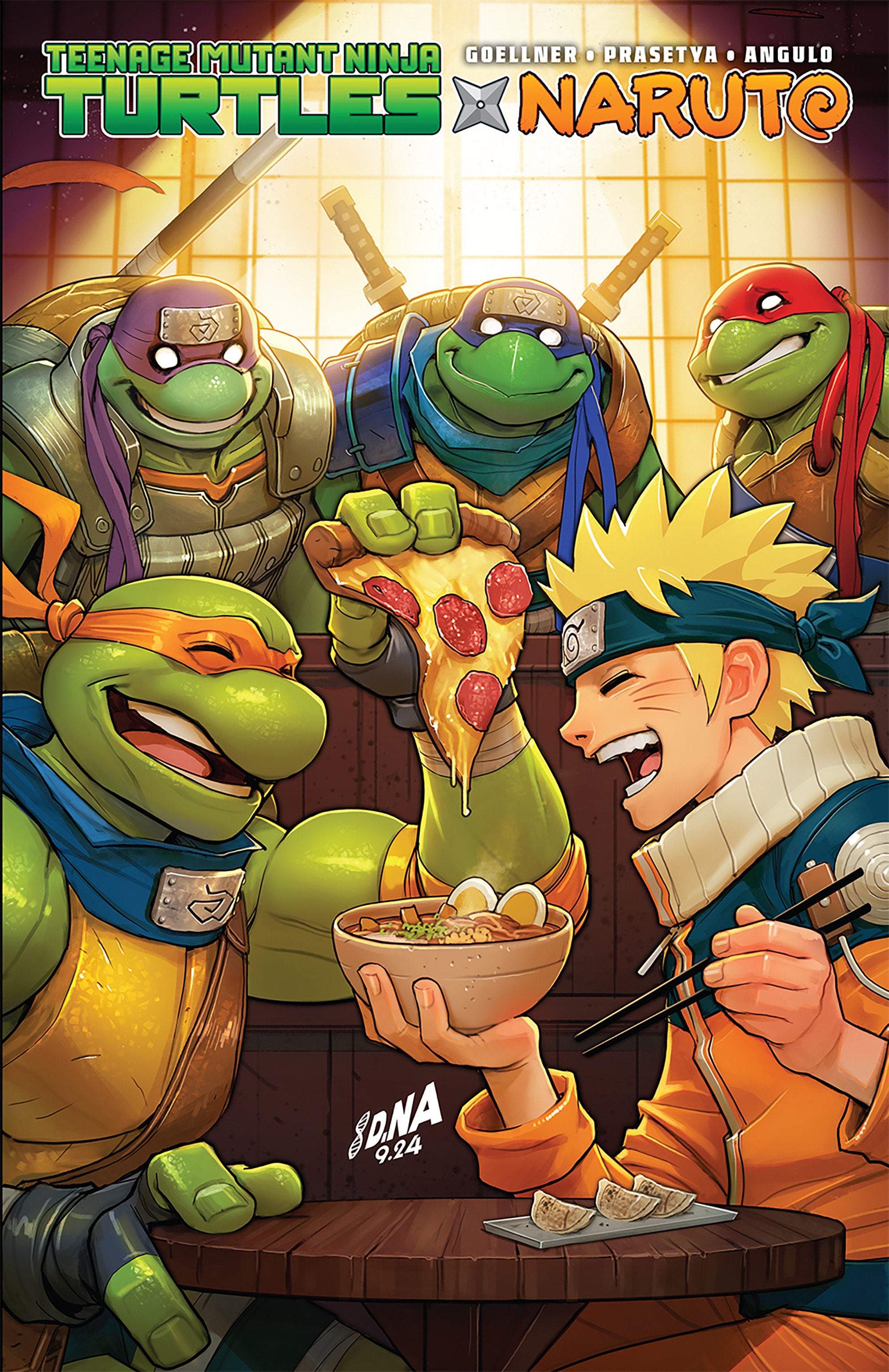 Teenage Mutant Ninja Turtles X Naruto (Direct Market) | Dragon's Lair Comics and Fantasy Houston TX
