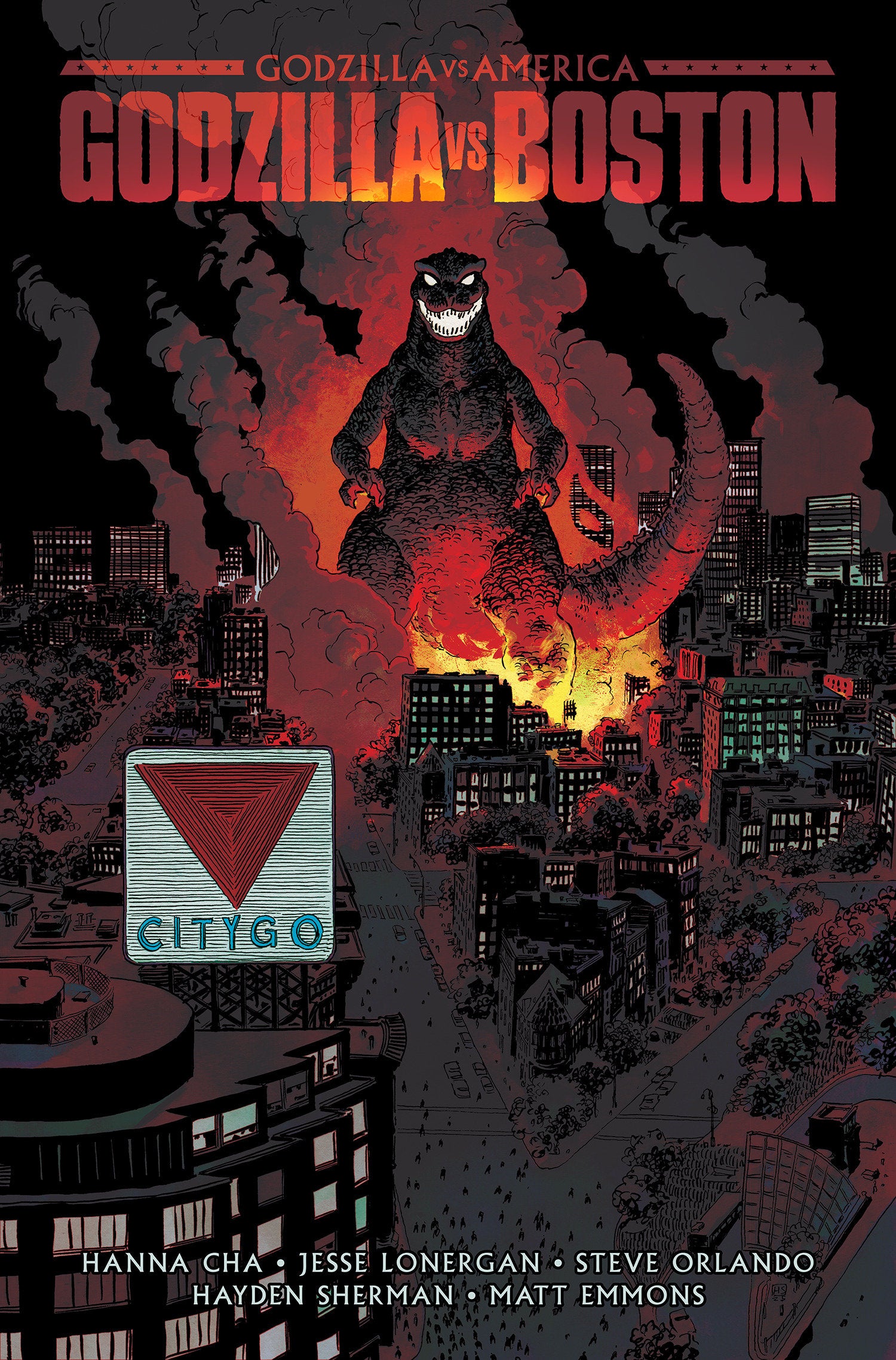 Godzilla vs. America: Boston | Odin's Place