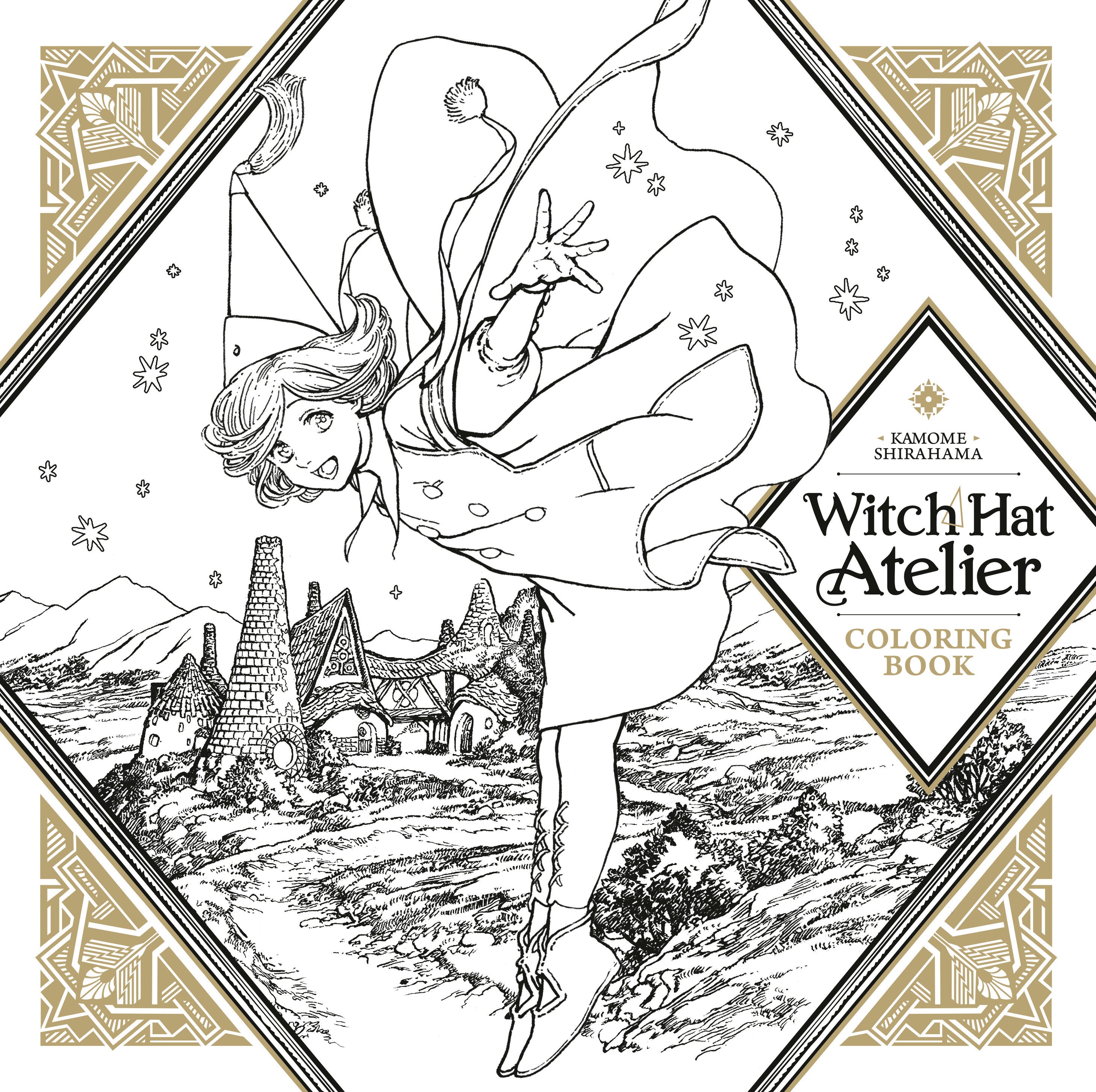 Witch Hat Atelier Coloring Book | Dragon's Lair Comics and Fantasy Houston TX