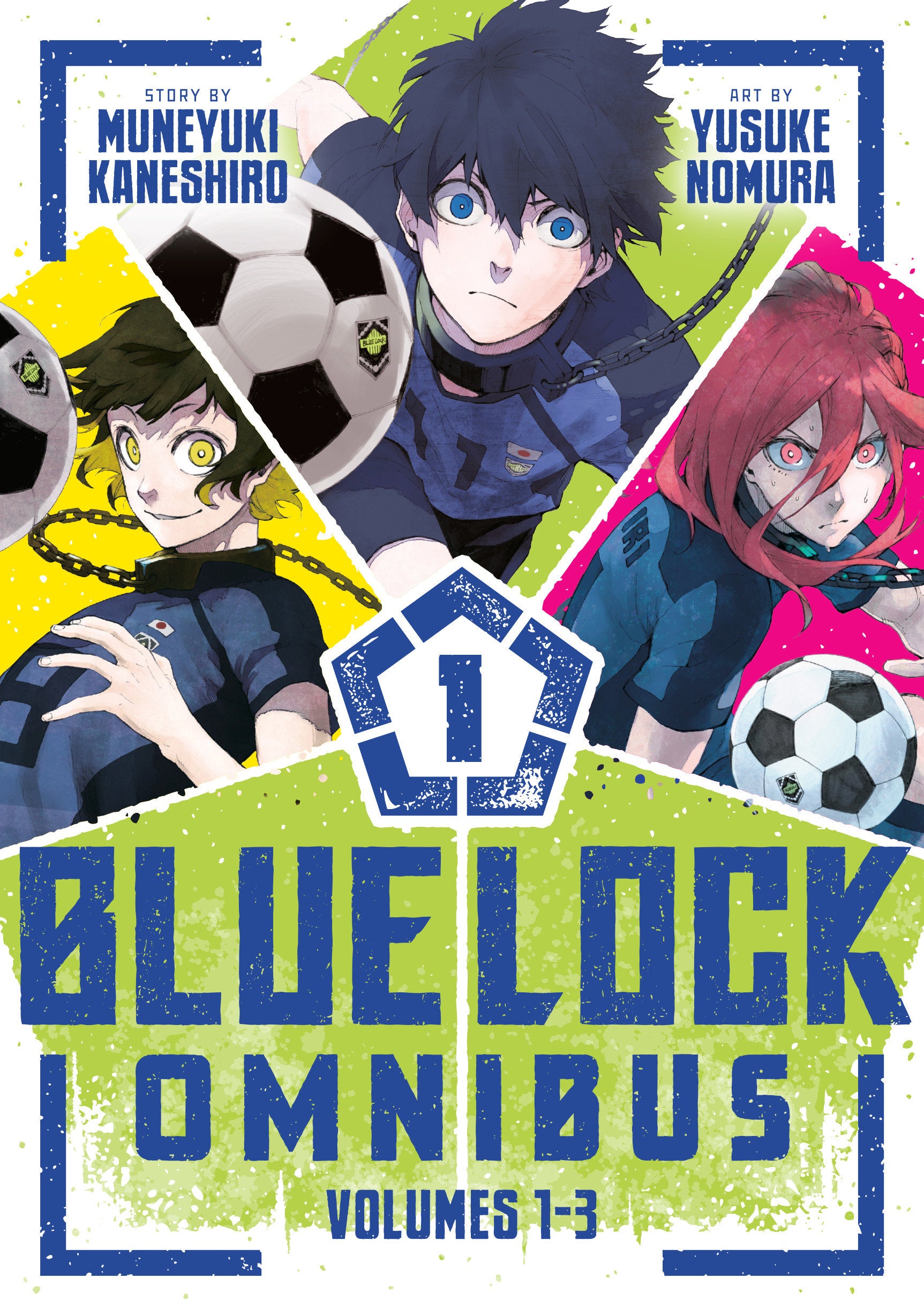 Blue Lock Omnibus 1 (Volume. 1 3) | Odin's Place