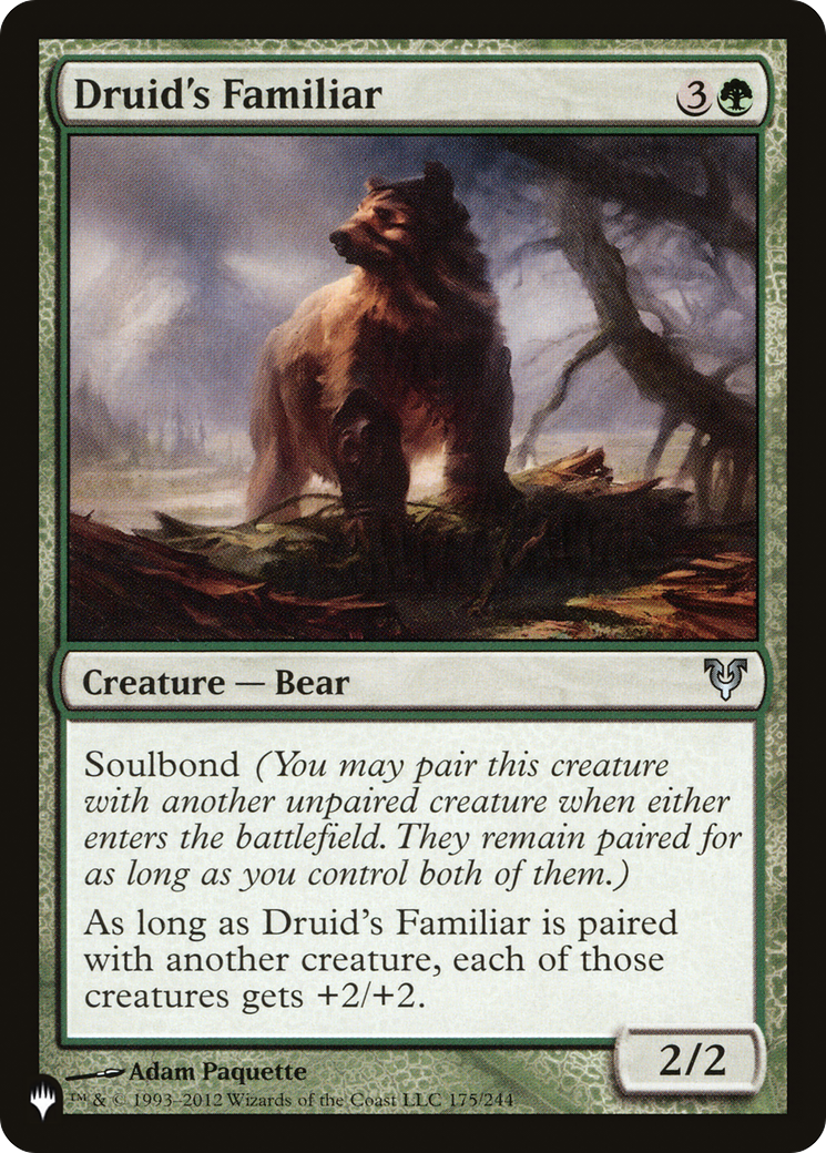 Druid's Familiar [The List] | Dragon's Lair Comics and Fantasy Houston TX