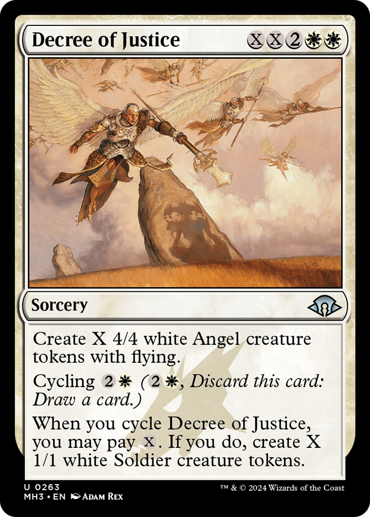 Decree of Justice [Modern Horizons 3] | Dragon's Lair Comics and Fantasy Houston TX