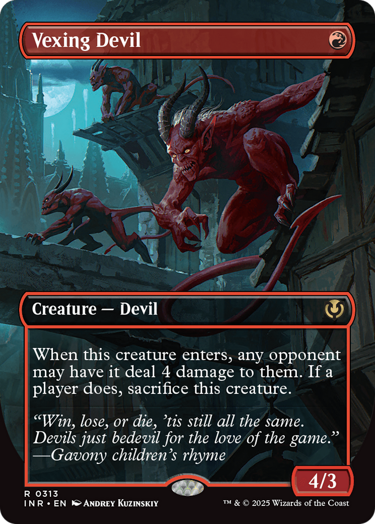 Vexing Devil [Innistrad Remastered] | Dragon's Lair Comics and Fantasy Houston TX