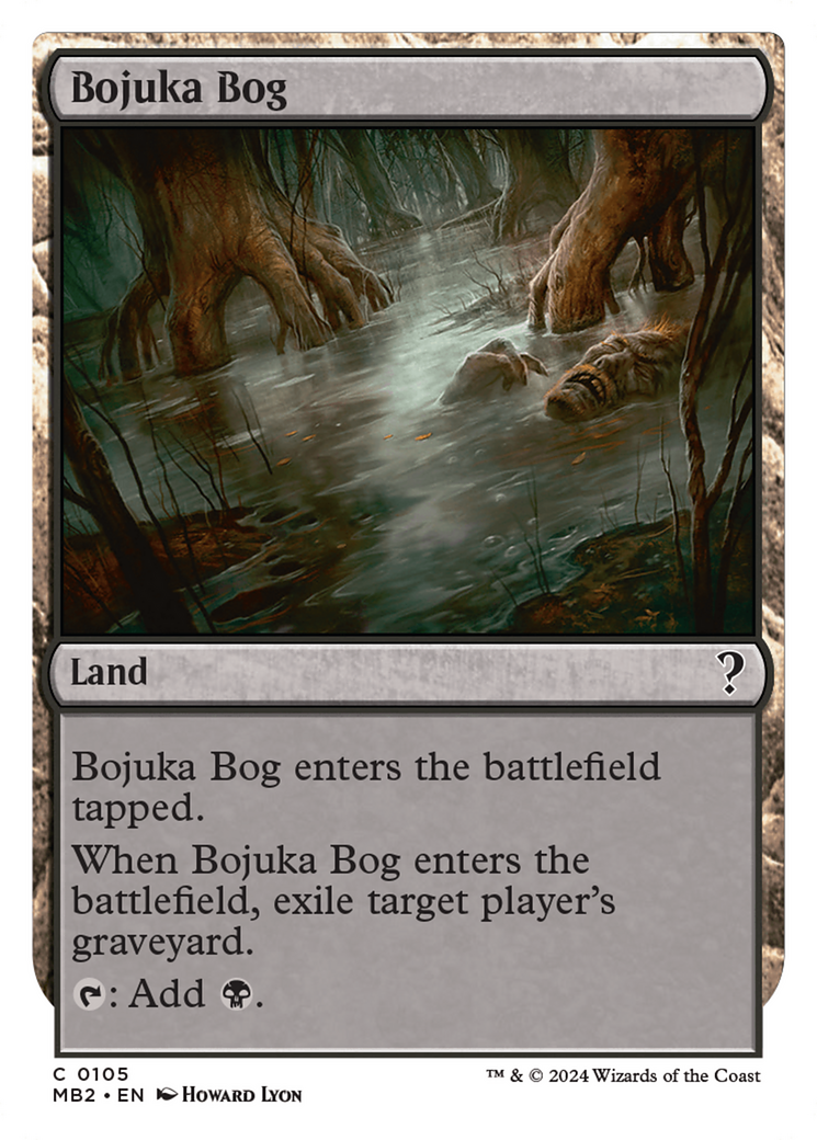 Bojuka Bog (White Border) [Mystery Booster 2] | Dragon's Lair Comics and Fantasy Houston TX