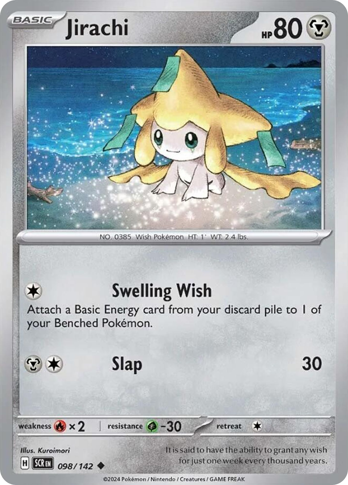 Jirachi (098/142) [Scarlet & Violet: Stellar Crown] | Odin's Place