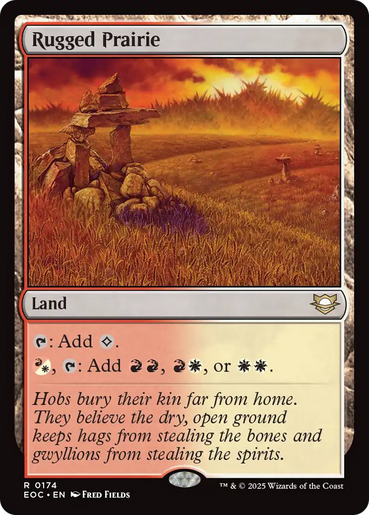 Rugged Prairie [Edge of Eternities Commander] | Dragon's Lair Comics and Fantasy Houston TX